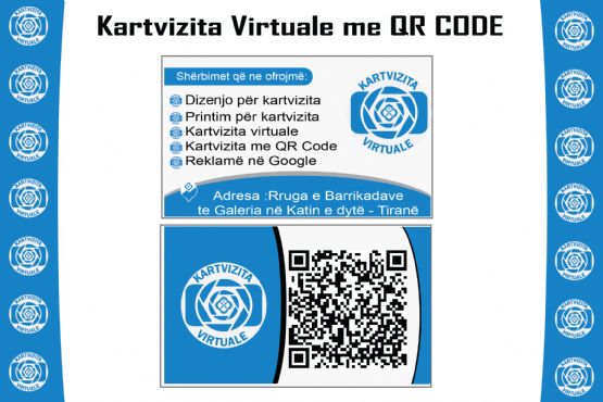 Antarësimi një vjeçar me paketën VIRTUAL-PROF me kartvizitën Virtuale me QR CODE